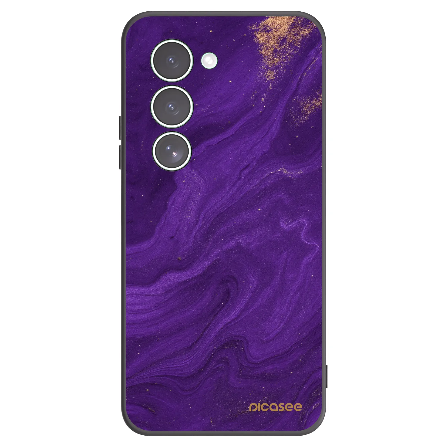 Picasee fekete szilikon tok az alábbi mobiltelefonokra Xiaomi Redmi 15 5G - Purple