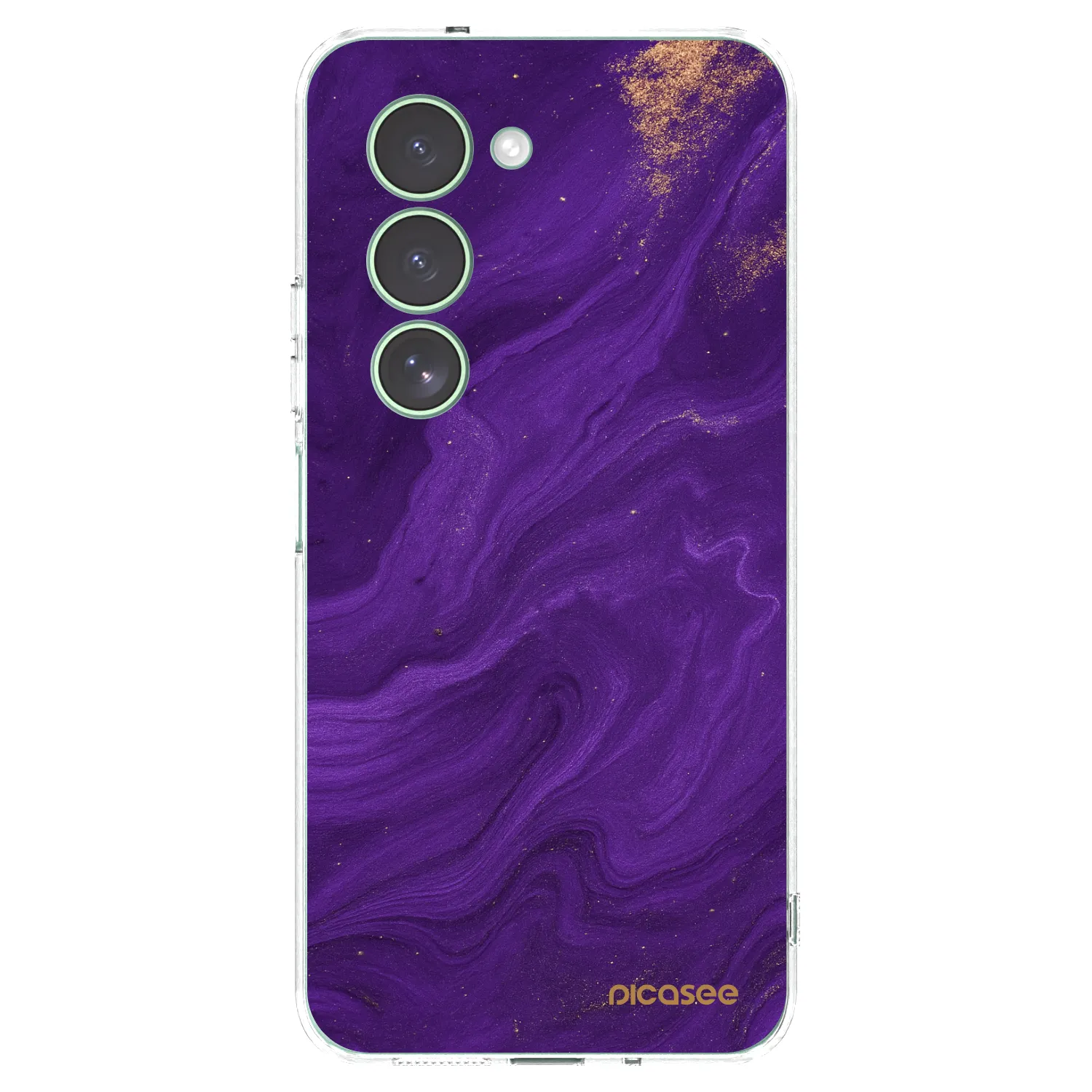Picasee átlátszó szilikon tok az alábbi mobiltelefonokra Xiaomi Redmi 15 5G - Purple