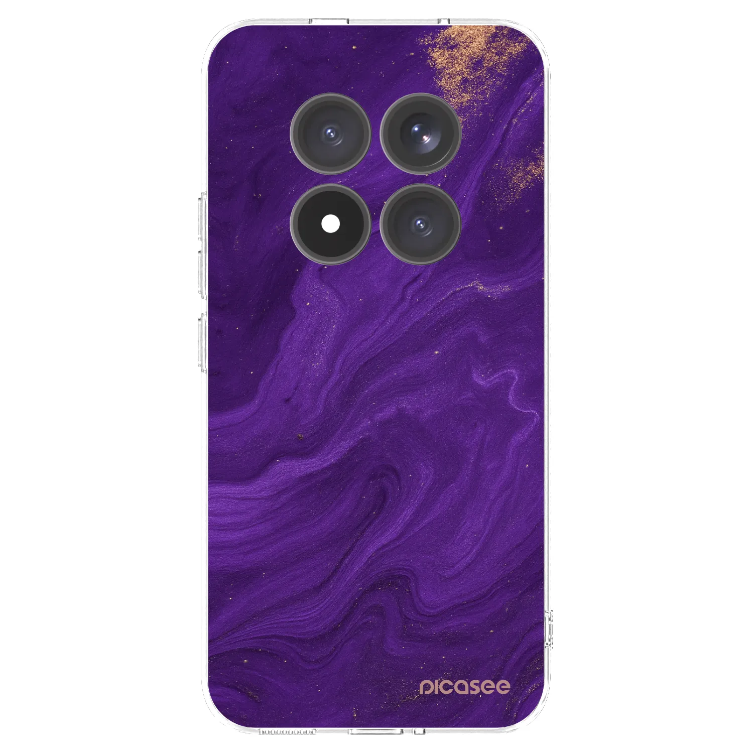 Picasee átlátszó szilikon tok az alábbi mobiltelefonokra Xiaomi Redmi Note 15 Pro+ - Purple