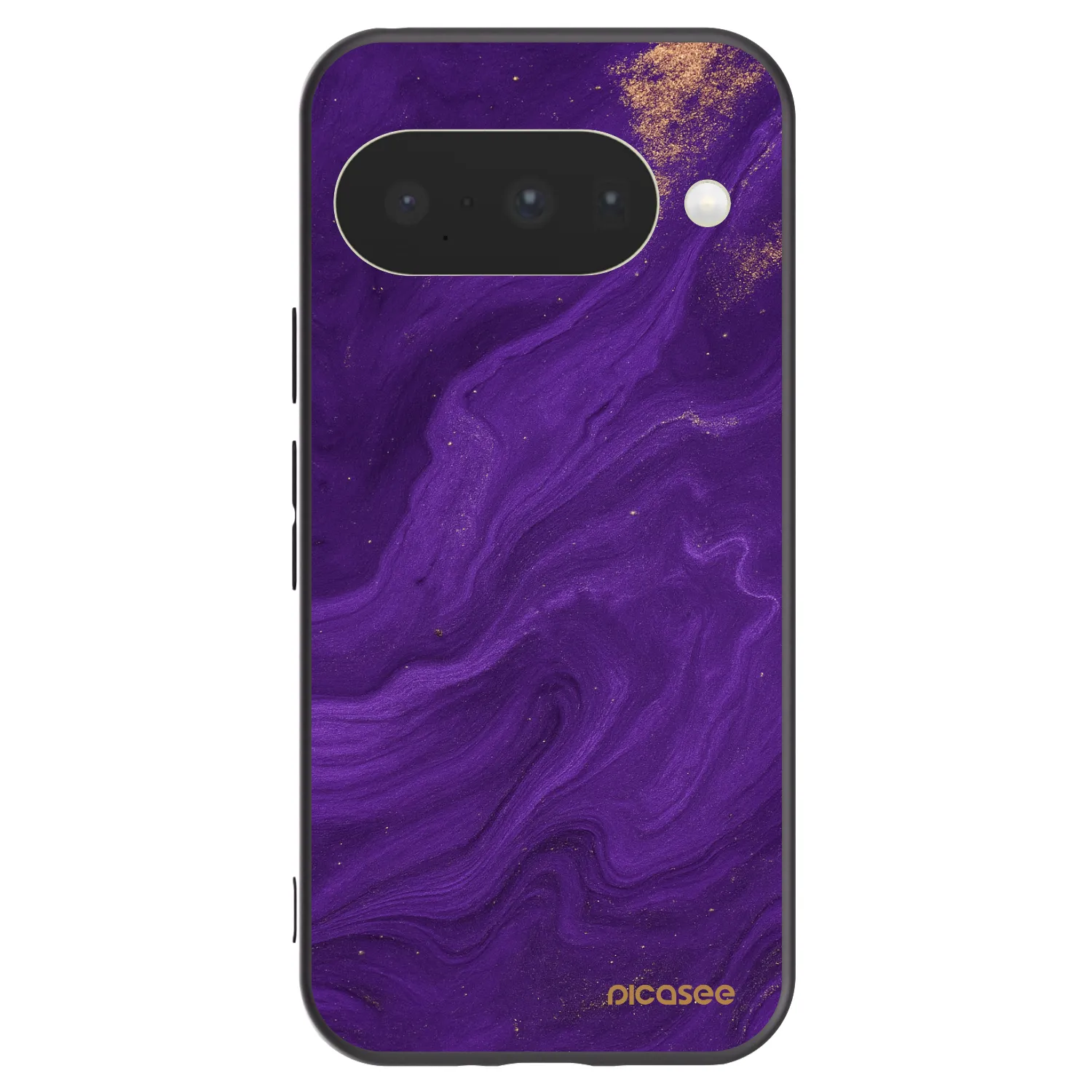 Picasee fekete szilikon tok az alábbi mobiltelefonokra Google Pixel 10 - Purple
