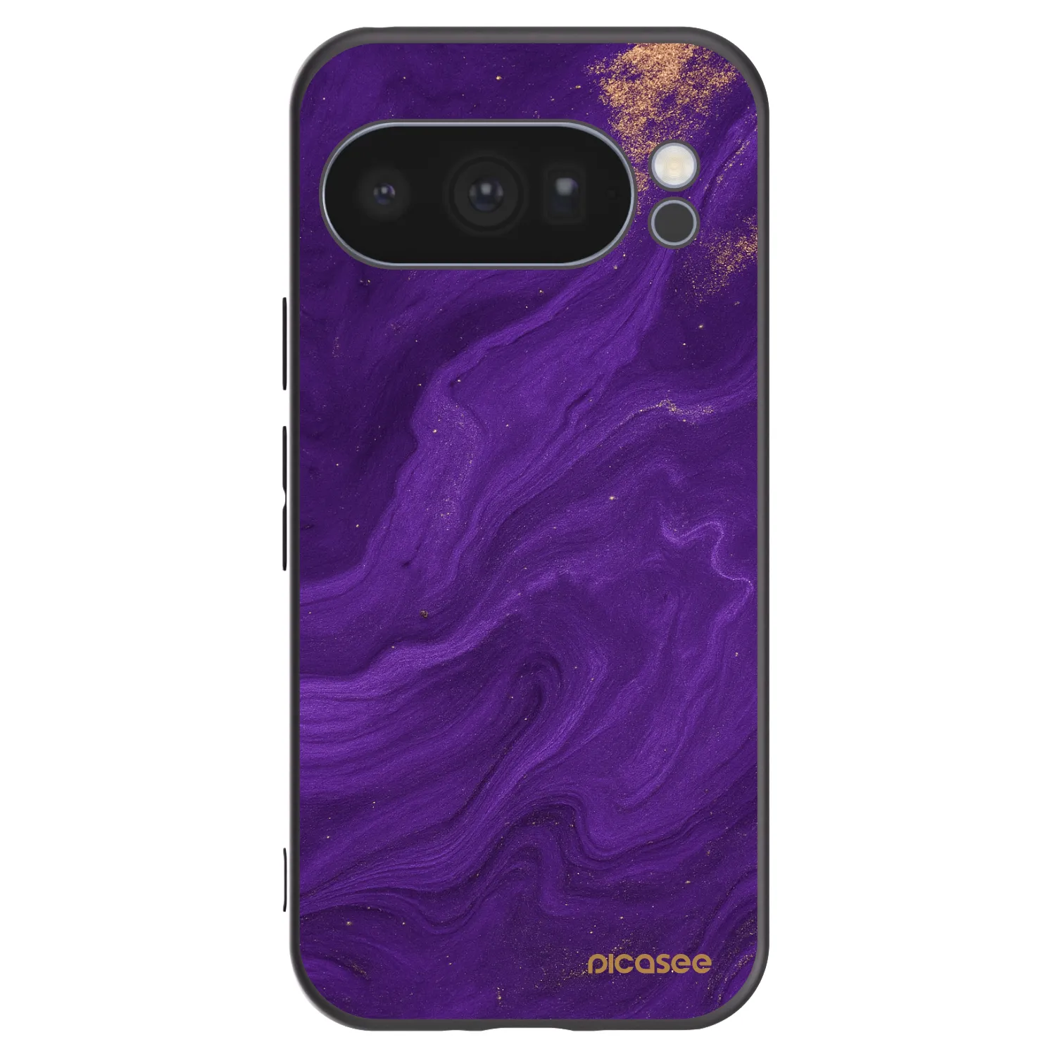 Picasee fekete szilikon tok az alábbi mobiltelefonokra Google Pixel 10 Pro - Purple