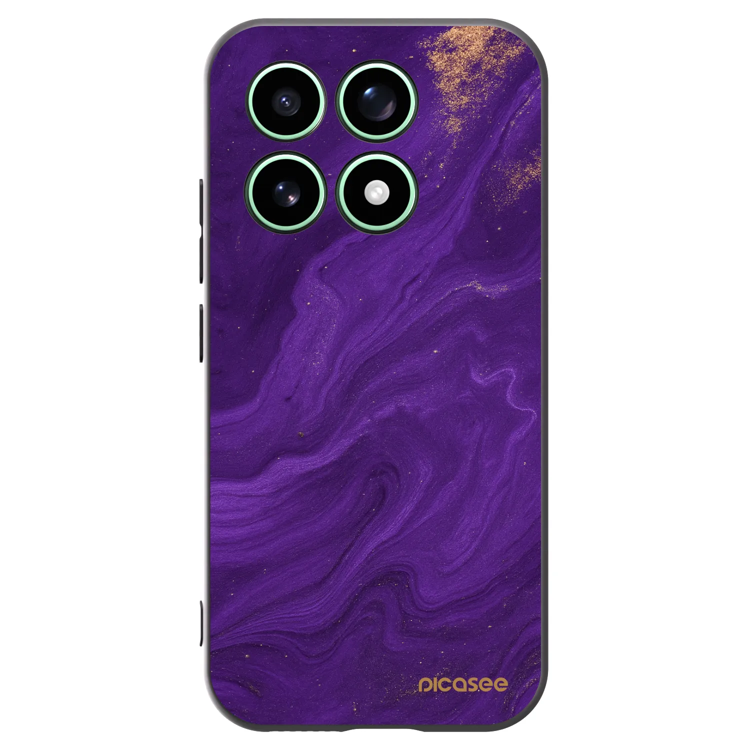 Picasee fekete szilikon tok az alábbi mobiltelefonokra Xiaomi 17 - Purple