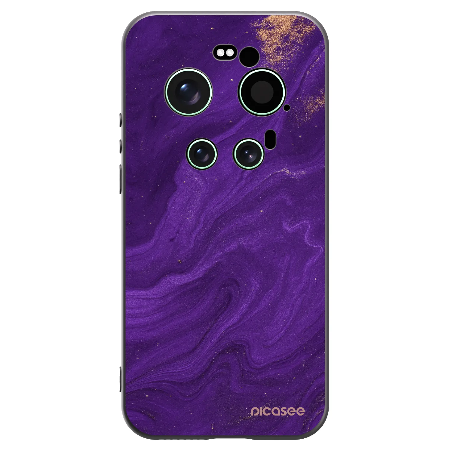 Picasee fekete szilikon tok az alábbi mobiltelefonokra Xiaomi 17 Ultra - Purple