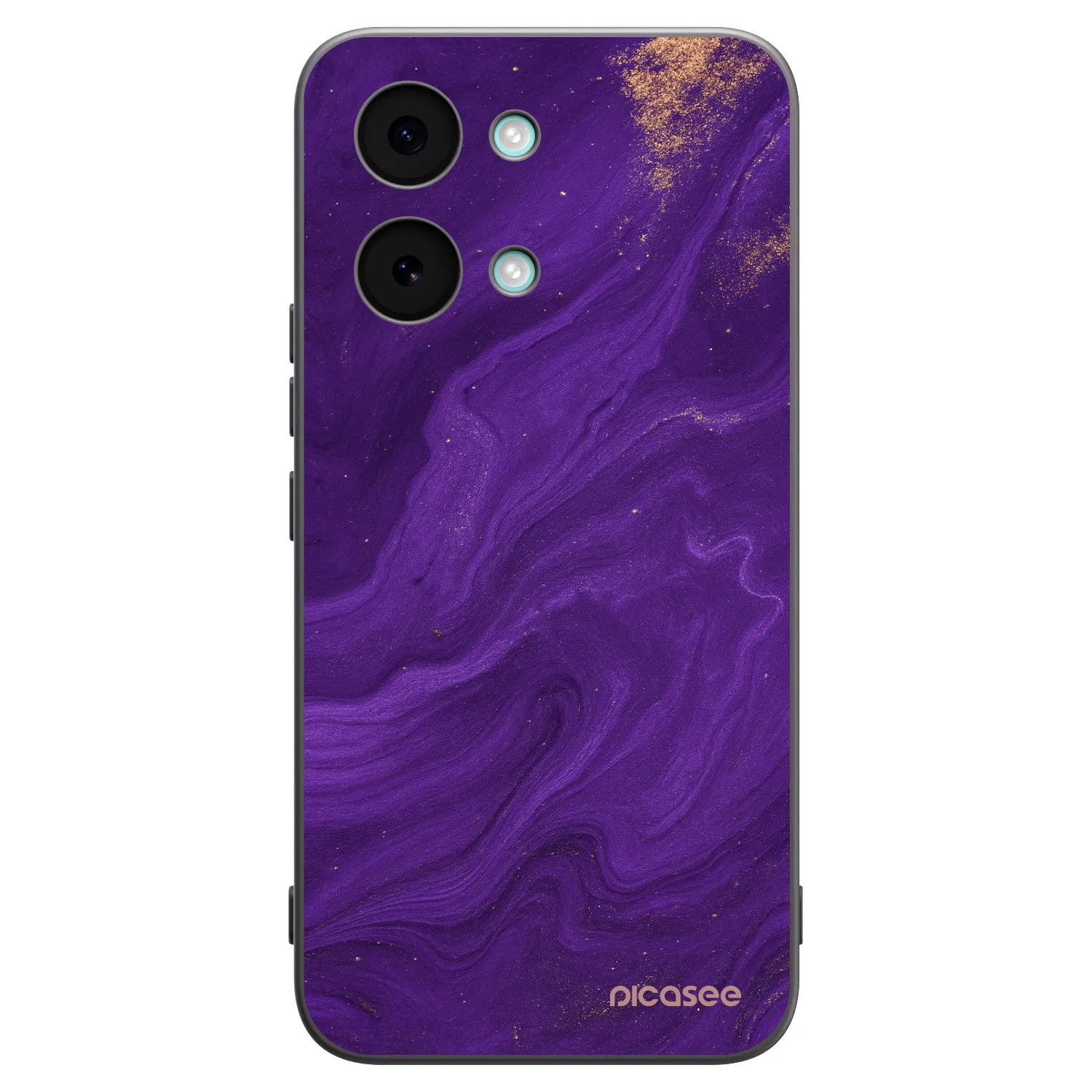 Picasee fekete szilikon tok az alábbi mobiltelefonokra Xiaomi Poco X8 Pro Max - Purple
