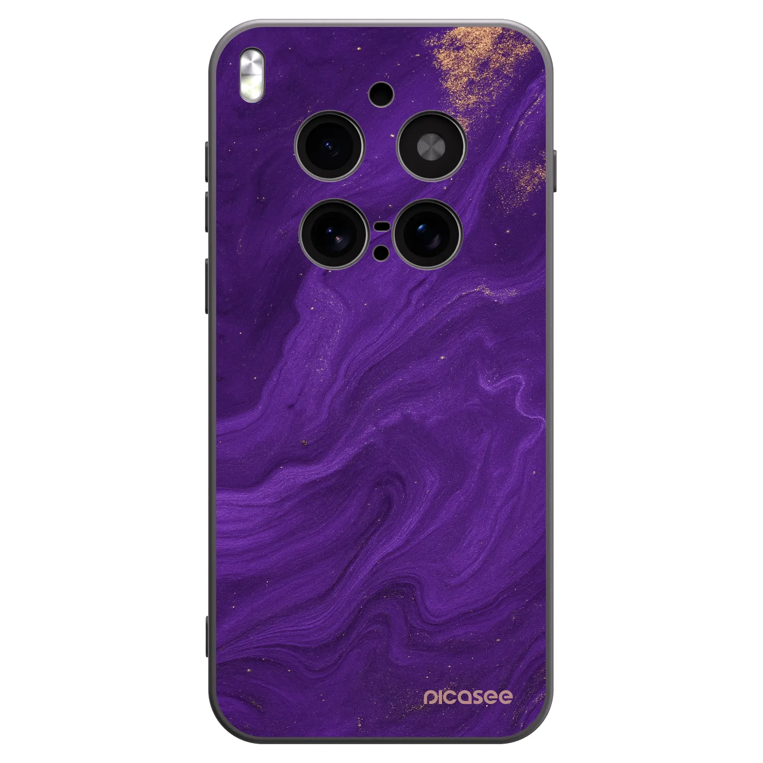 Picasee fekete szilikon tok az alábbi mobiltelefonokra Vivo X300 Pro - Purple