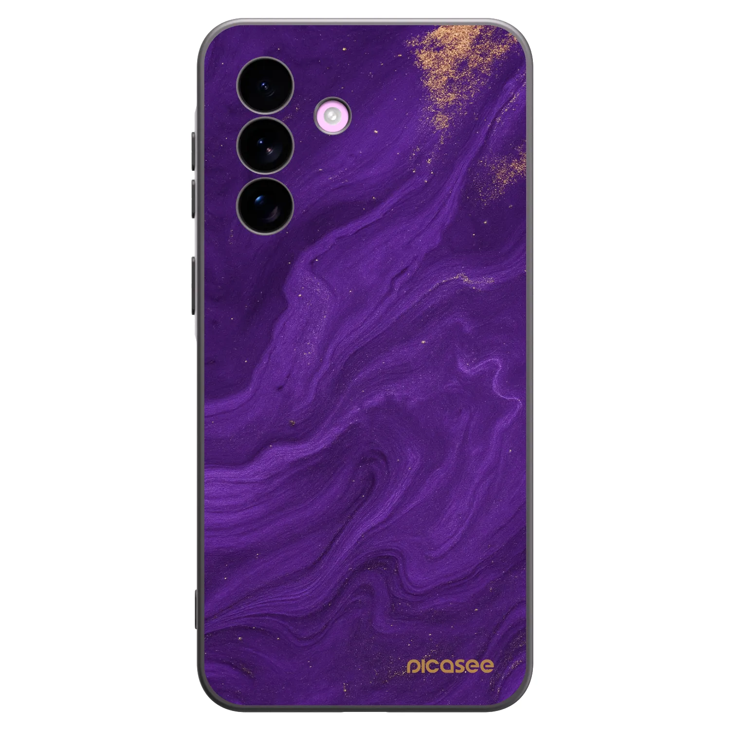Picasee fekete szilikon tok az alábbi mobiltelefonokra Samsung Galaxy A57 5G - Purple