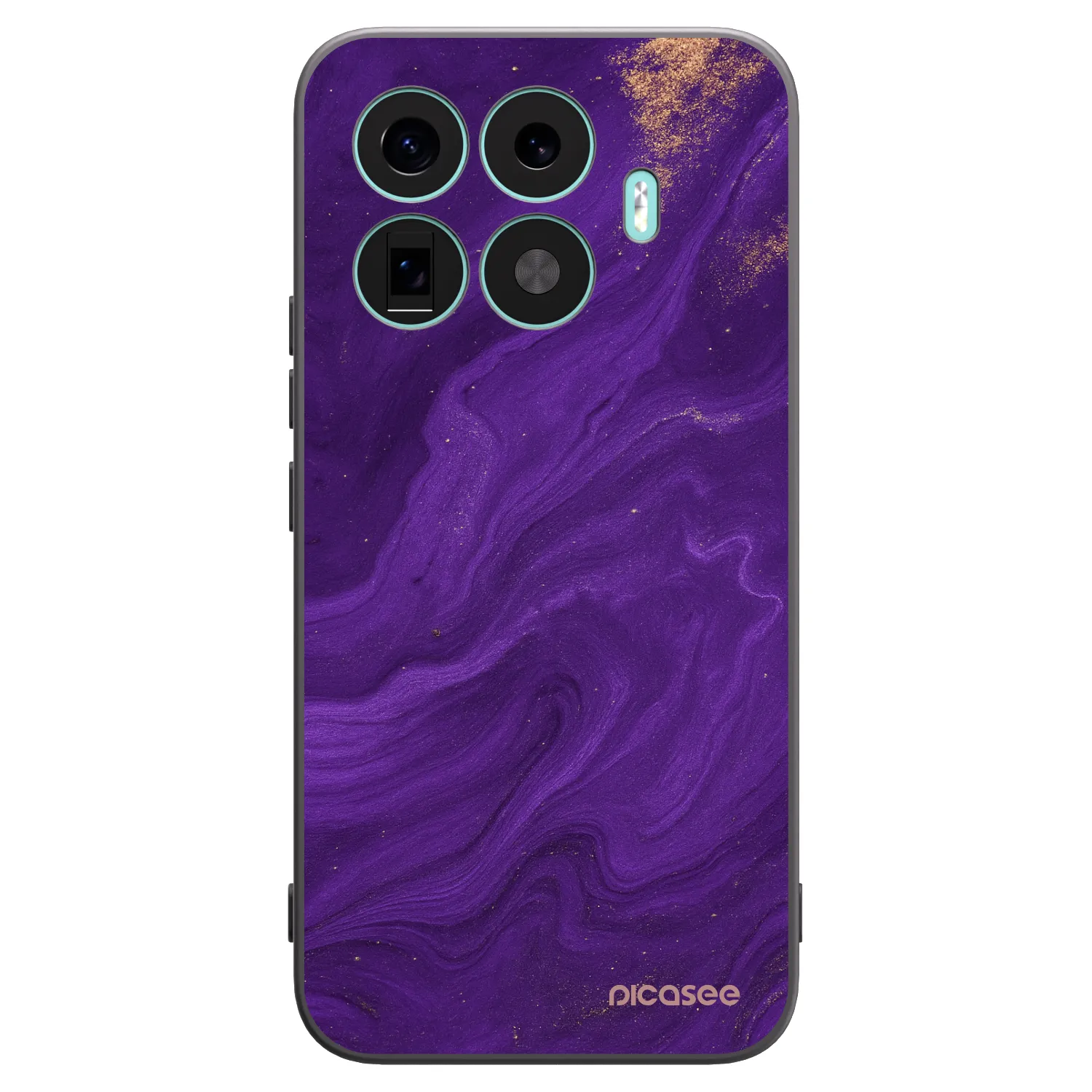 Picasee fekete szilikon tok az alábbi mobiltelefonokra Xiaomi 17T Pro - Purple