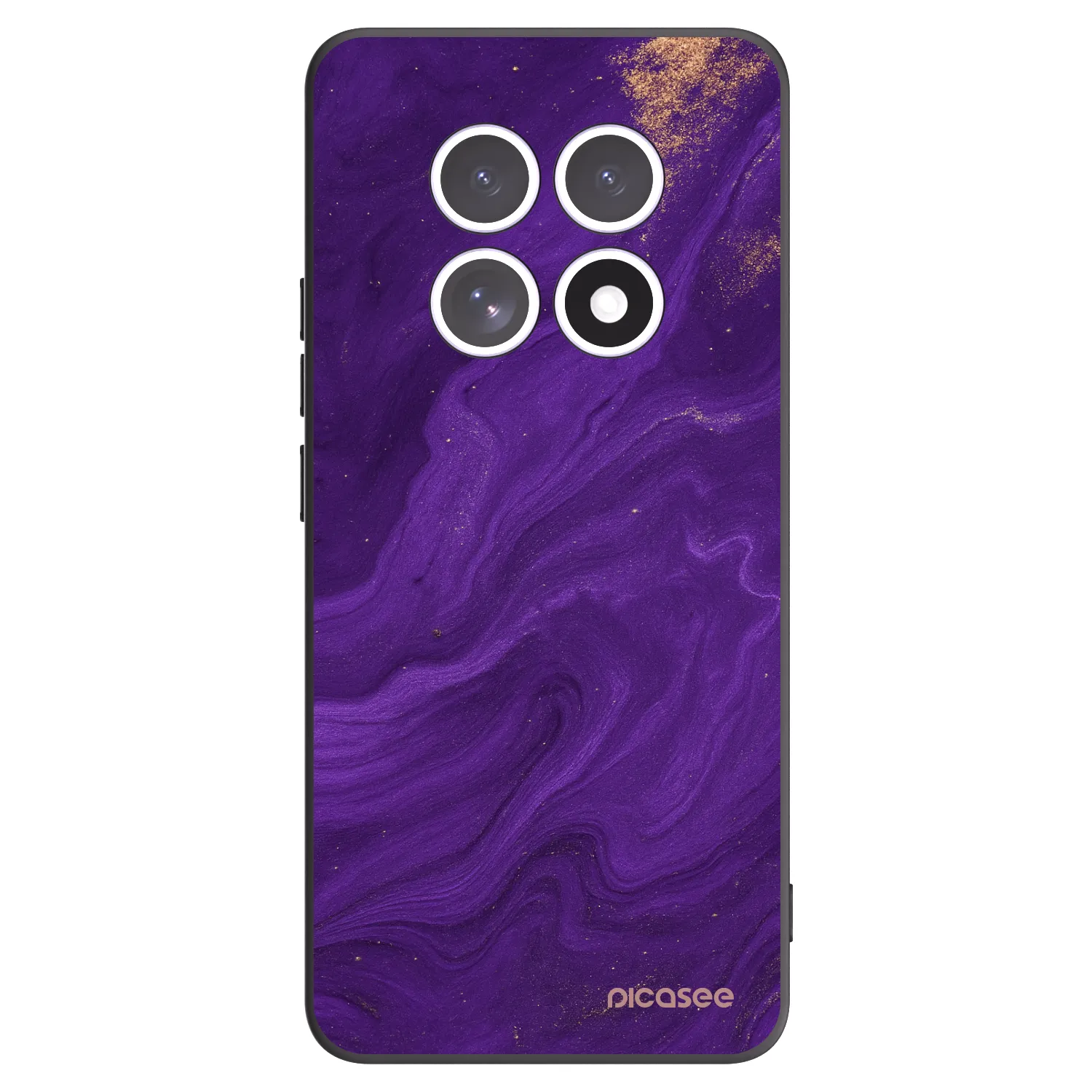 Picasee fekete szilikon tok az alábbi mobiltelefonokra Xiaomi Redmi Note 15 5G - Purple