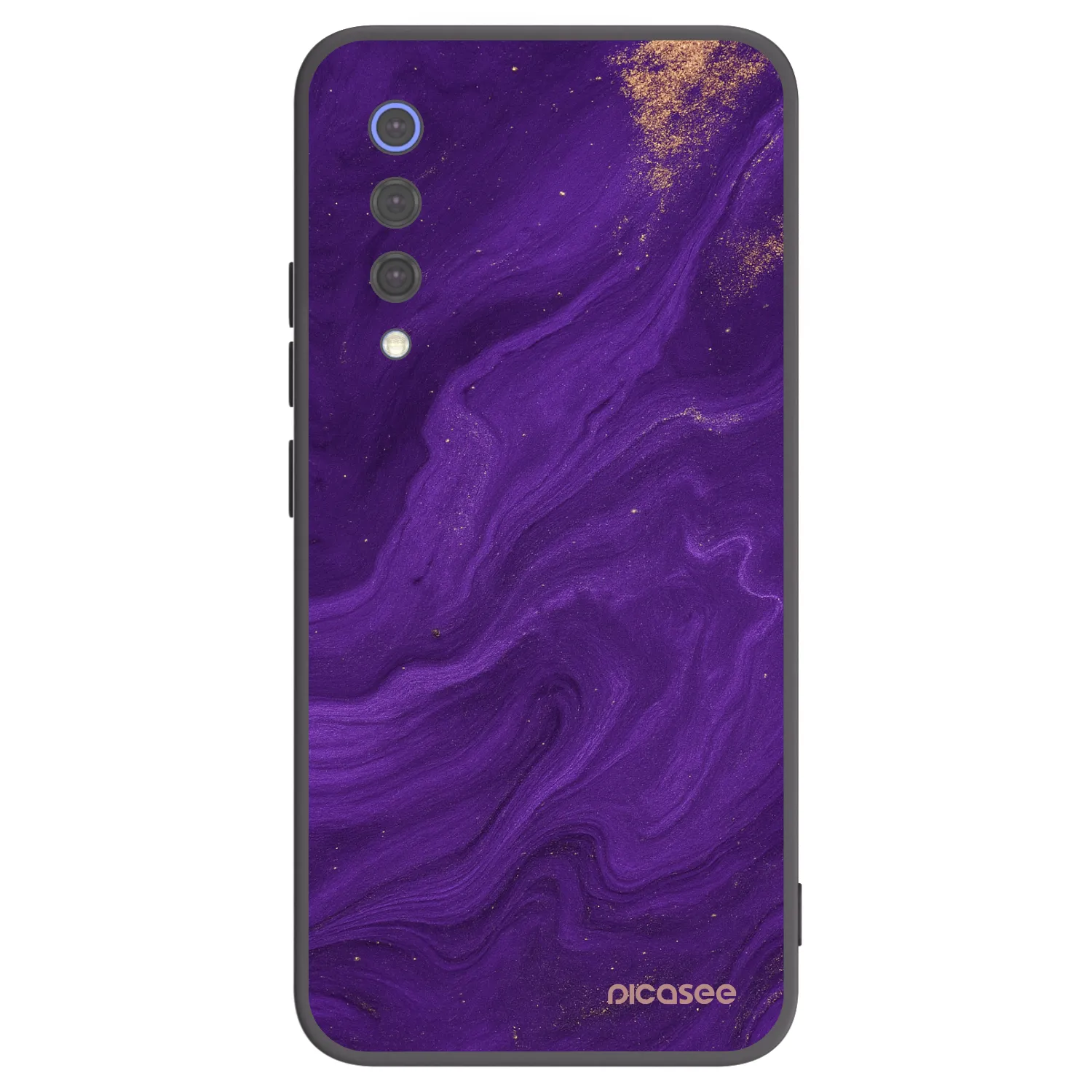 Picasee fekete szilikon tok az alábbi mobiltelefonokra Xiaomi Mi 9 SE - Purple