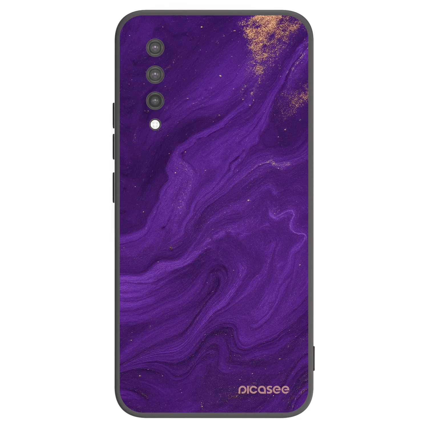 Picasee fekete szilikon tok az alábbi mobiltelefonokra Xiaomi Mi 9 Lite - Purple