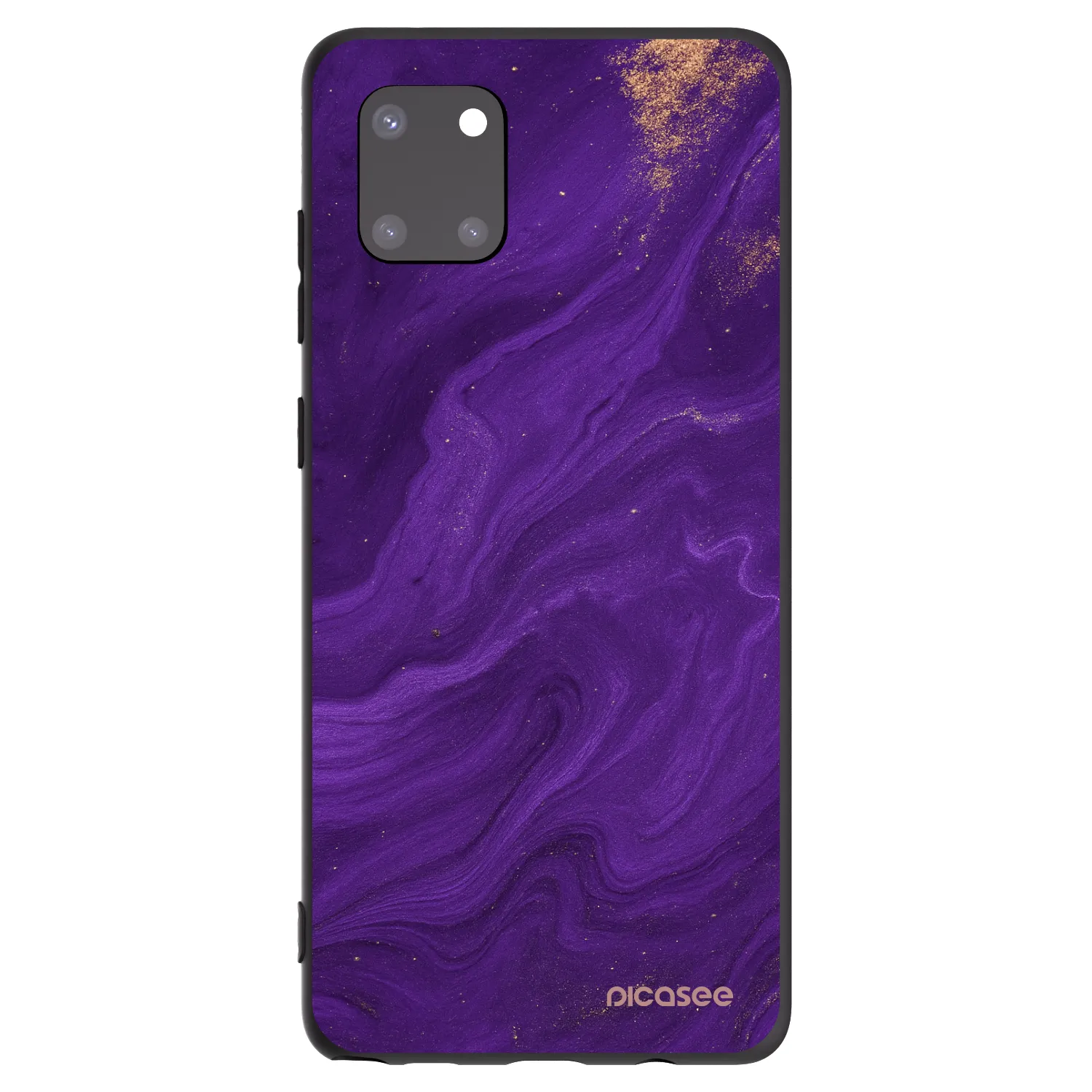Picasee fekete szilikon tok az alábbi mobiltelefonokra Samsung Galaxy Note 10 Lite N770F - Purple