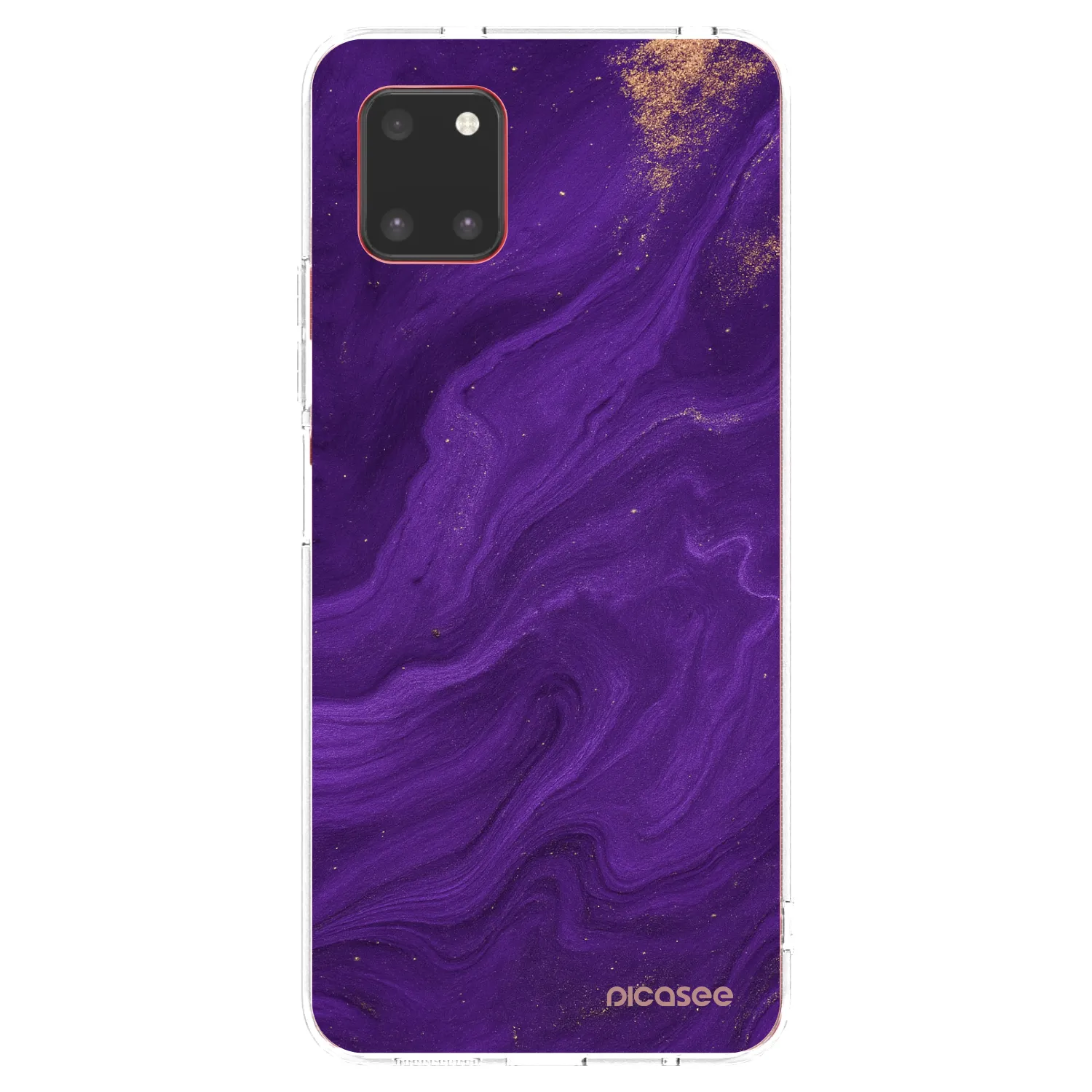 Picasee átlátszó szilikon tok az alábbi mobiltelefonokra Samsung Galaxy Note 10 Lite N770F - Purple