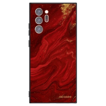 Picasee fekete szilikon tok az alábbi mobiltelefonokra Samsung Galaxy Note 20 Ultra - Red
