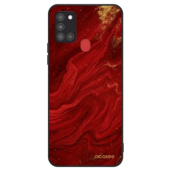 Szilikon tok erre a típusra Samsung Galaxy A21s - Red