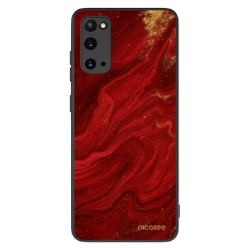 Szilikon tok erre a típusra Samsung Galaxy S20 G980F - Red