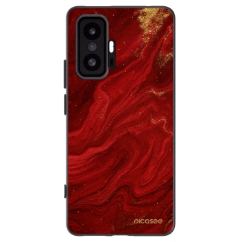 Picasee fekete szilikon tok az alábbi mobiltelefonokra Xiaomi 11T - Red