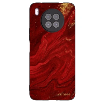 Picasee fekete szilikon tok az alábbi mobiltelefonokra Huawei Nova 8i - Red