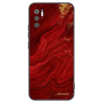 Picasee fekete szilikon tok az alábbi mobiltelefonokra Xiaomi Poco M3 Pro 5G - Red