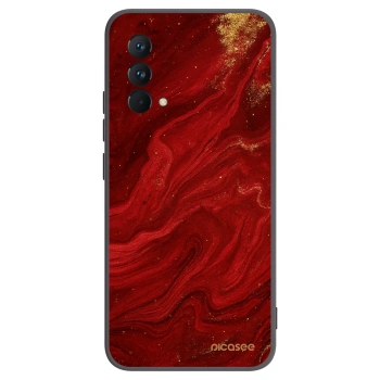 Picasee fekete szilikon tok az alábbi mobiltelefonokra Realme GT Master Edition 5G - Red