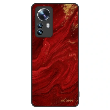 Szilikon tok erre a típusra Xiaomi 12 Pro - Red