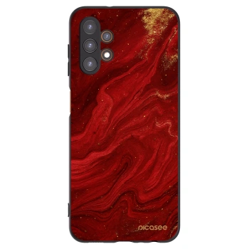 Picasee fekete szilikon tok az alábbi mobiltelefonokra Samsung Galaxy A13 4G A135 - Red