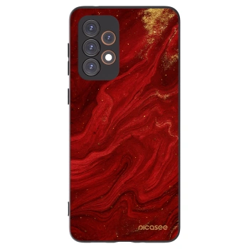 Picasee fekete szilikon tok az alábbi mobiltelefonokra Samsung Galaxy A33 5G A336 - Red