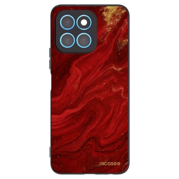 Picasee fekete szilikon tok az alábbi mobiltelefonokra Honor X6 - Red