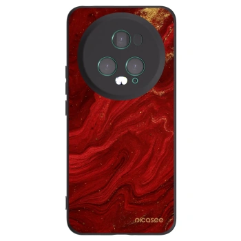 Picasee fekete szilikon tok az alábbi mobiltelefonokra Honor Magic5 Pro - Red