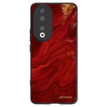 Picasee fekete szilikon tok az alábbi mobiltelefonokra Honor 90 5G - Red