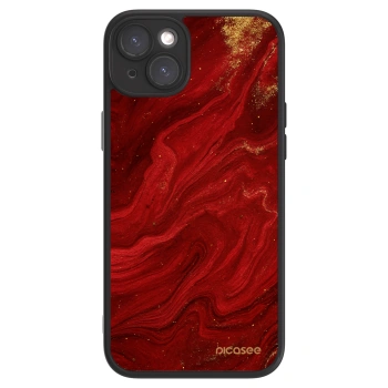 Picasee ULTIMATE CASE MagSafe Apple iPhone 15 Plus - készülékre - Red
