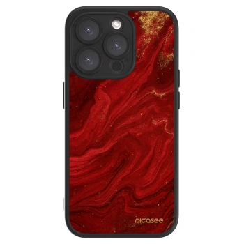 Picasee ULTIMATE CASE MagSafe Apple iPhone 15 Pro - készülékre - Red