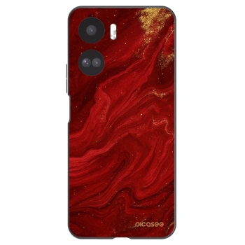 Picasee fekete szilikon tok az alábbi mobiltelefonokra Honor 90 Lite 5G - Red