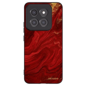 Picasee fekete szilikon tok az alábbi mobiltelefonokra Xiaomi 14 Pro - Red
