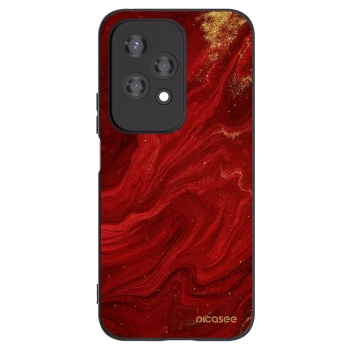 Picasee fekete szilikon tok az alábbi mobiltelefonokra Honor 200 Lite - Red