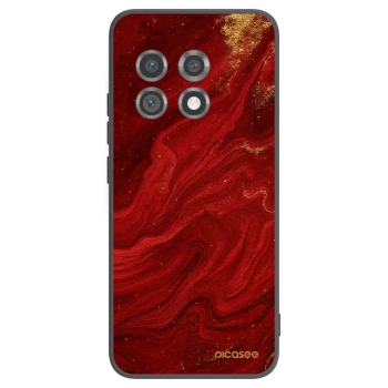 Picasee fekete szilikon tok az alábbi mobiltelefonokra OnePlus 11 5G - Red
