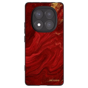 Picasee fekete szilikon tok az alábbi mobiltelefonokra Xiaomi Redmi Note 14 Pro 5G - Red