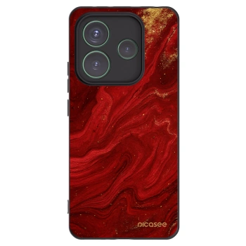 Picasee fekete szilikon tok az alábbi mobiltelefonokra Xiaomi Redmi Note 14 5G - Red
