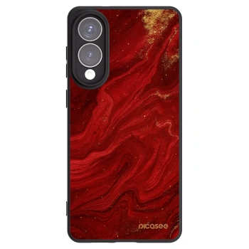 Picasee fekete szilikon tok az alábbi mobiltelefonokra Samsung Galaxy S25 Edge 5G - Red