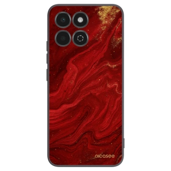 Picasee fekete szilikon tok az alábbi mobiltelefonokra Honor 200 Smart 5G - Red