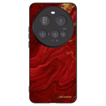Picasee fekete szilikon tok az alábbi mobiltelefonokra Xiaomi 15 Ultra - Red