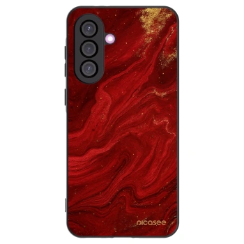 Picasee fekete szilikon tok az alábbi mobiltelefonokra Samsung Galaxy A56 5G A566B - Red