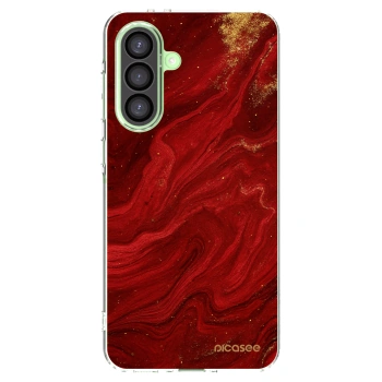 Picasee átlátszó szilikon tok az alábbi mobiltelefonokra Samsung Galaxy A26 5G A266B - Red