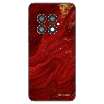 Picasee fekete szilikon tok az alábbi mobiltelefonokra OnePlus 13 5G - Red