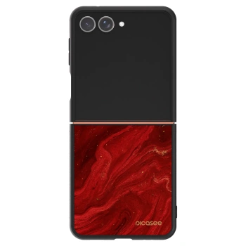 Szilikon tok erre a típusra Samsung Galaxy Z Flip7 5G - Red