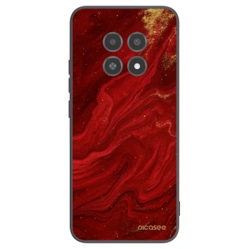 Picasee fekete szilikon tok az alábbi mobiltelefonokra Realme 12X - Red