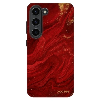 Szilikon tok erre a típusra Samsung Galaxy S23 5G - Red