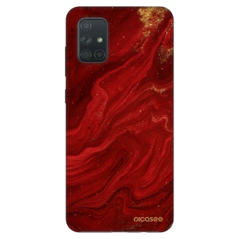 Szilikon tok erre a típusra Samsung Galaxy A71 A715F - Red