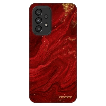 Szilikon tok erre a típusra Samsung Galaxy A33 5G A336 - Red