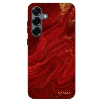 Szilikon tok erre a típusra Samsung Galaxy S25+ 5G - Red