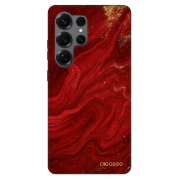 Szilikon tok erre a típusra Samsung Galaxy S25 Ultra 5G - Red